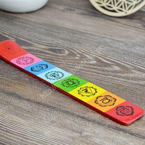 Drevený stojan na Vonné Tyčinky - Sedem Čakier