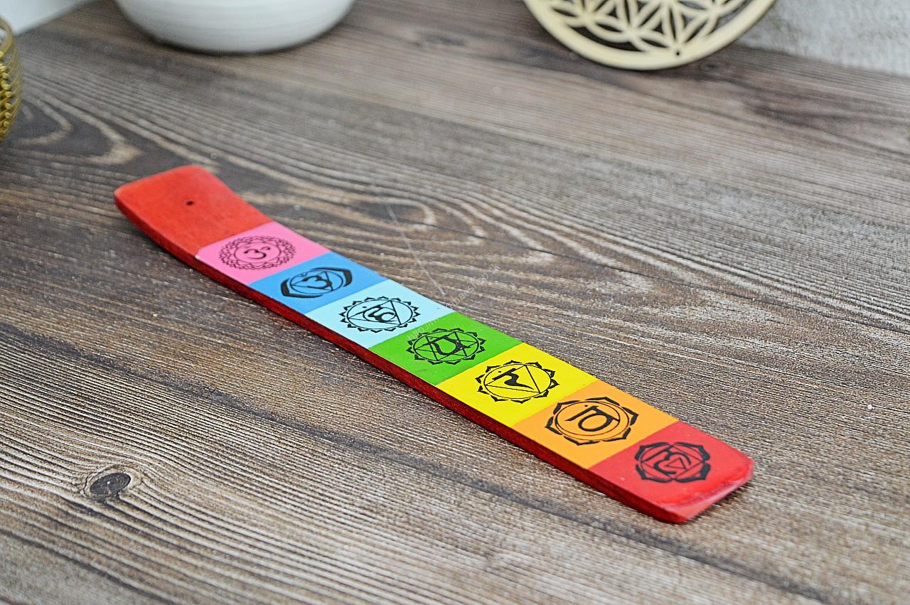 Drevený stojan na Vonné Tyčinky - Sedem Čakier