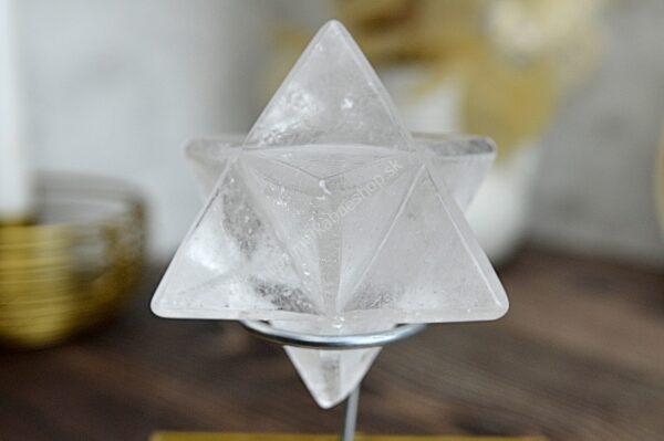 Merkaba z KRIŠTÁĽU #6 cm