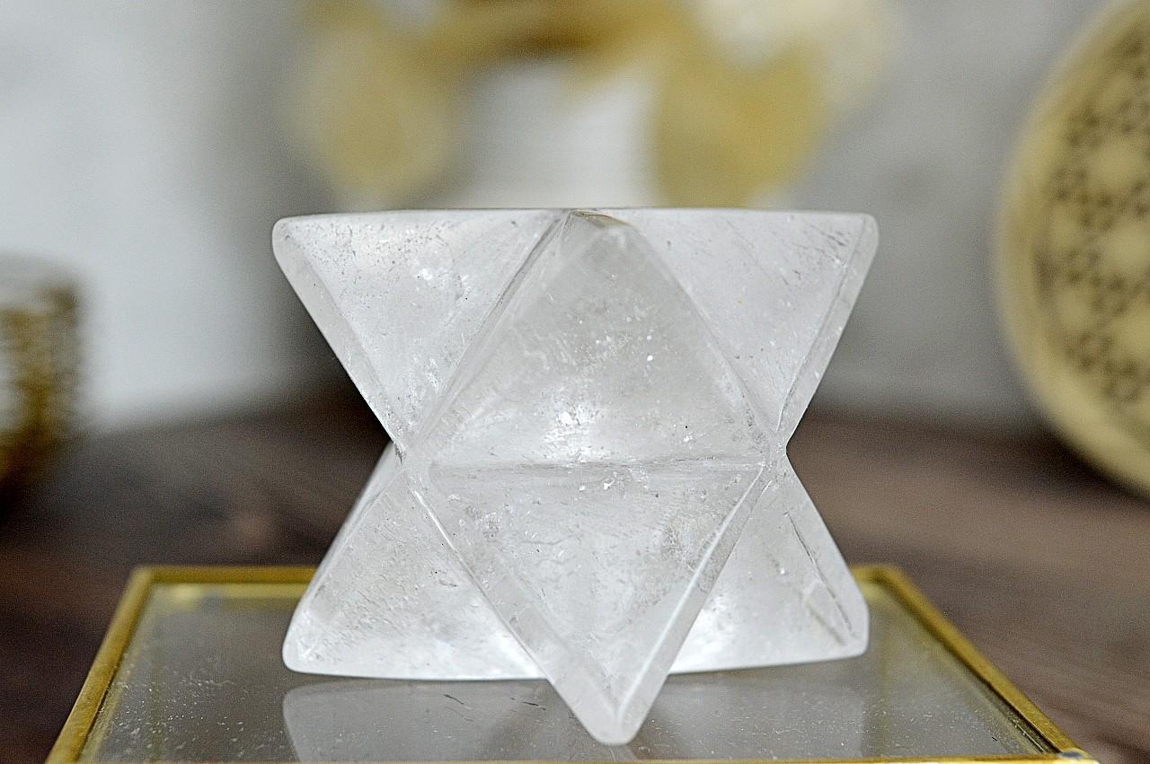 Merkaba z KRIŠTÁĽU #6 cm