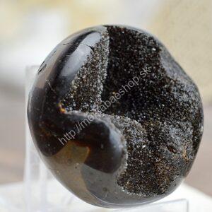 Geóda dračie vajce SEPTÁRIA #19 Odvaha, Sebaistota, Hojnosť, Ochrana, Premena, Uzemnenie, Solar plexus