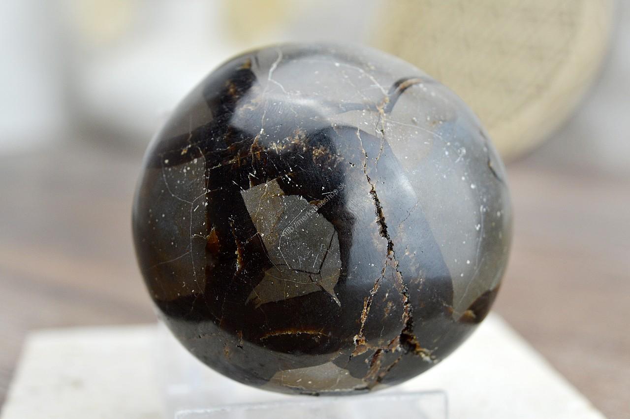 Geóda dračie vajce SEPTÁRIA #19 Odvaha, Sebaistota, Hojnosť, Ochrana, Premena, Uzemnenie, Solar plexus