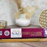 Vonné tyčinky Vijayshree Golden Nag - ENERGETICKÉ ČISTENIE Masala Agarbathi