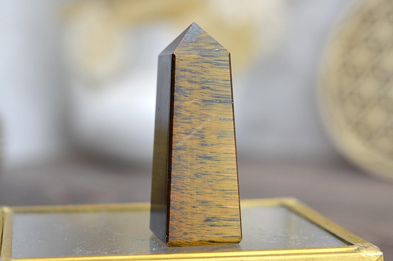 Generátor/Obelisk TIGRIE OKO #1 – Silná Ochrana, Sila, Šťastie, Priebojnosť, Odvaha, Intuícia