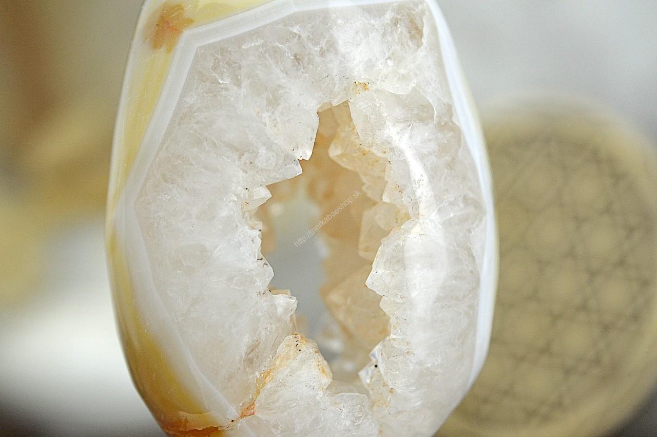 ACHATOVÁ Geóda #1 Duchovný rast, Emocionálna úľava, Odvaha