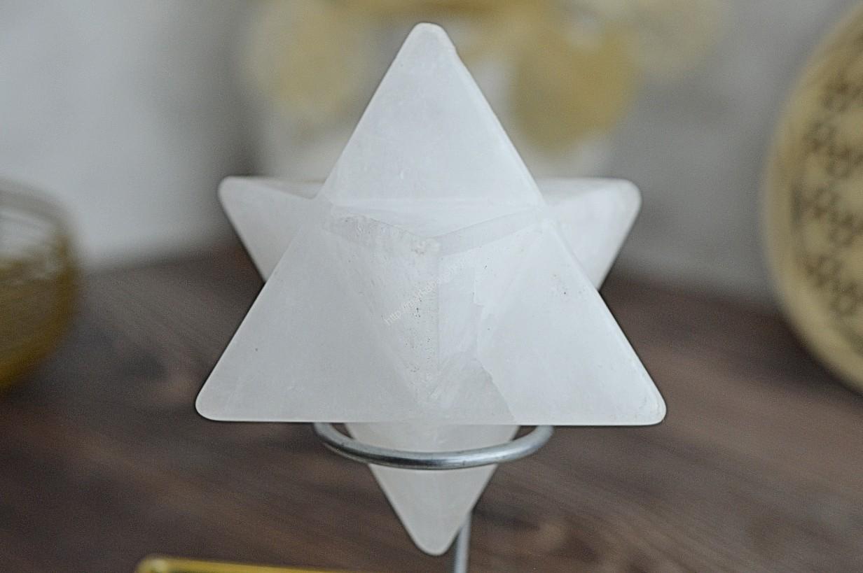 Merkaba z KRIŠTÁĽU #6,5 cm