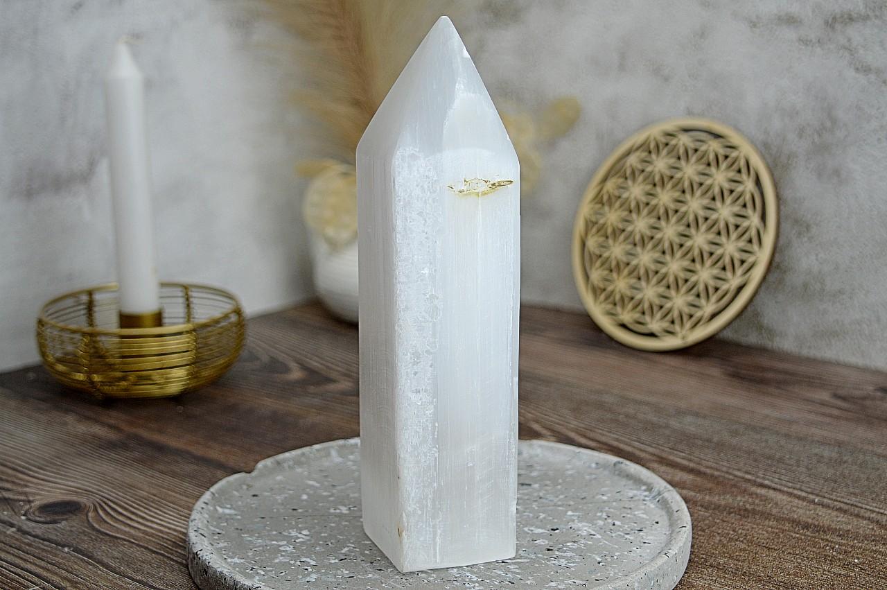 Obelisk/ Generátor jemných vibrácií SELENIT #V1