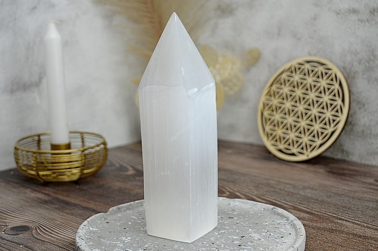 Obelisk/ Generátor jemných vibrácií SELENIT #V2