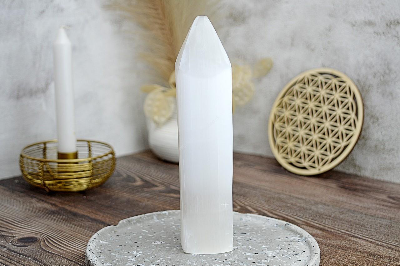 Obelisk/ Generátor jemných vibrácií SELENIT #V3