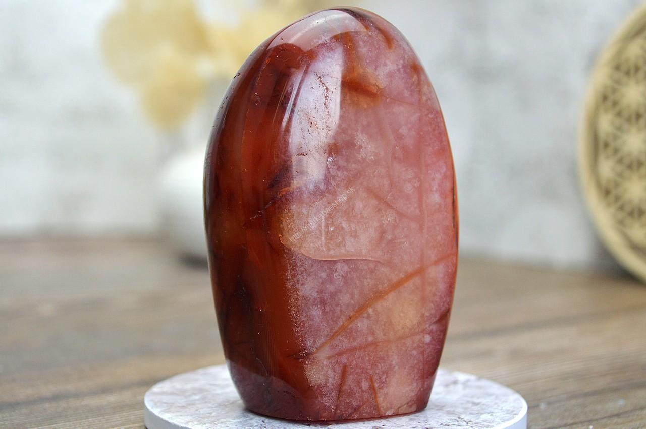 Free Form KARNEOL #5 – Energia, Kreativita, Vitalita, Sebavedomie, Sexuálna túžba – Obrázok 2