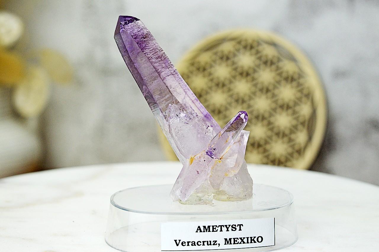 Kryštál AMETYST Veracruz - Vysokovibračbý Portál Svetla #1 Extra Kvalita