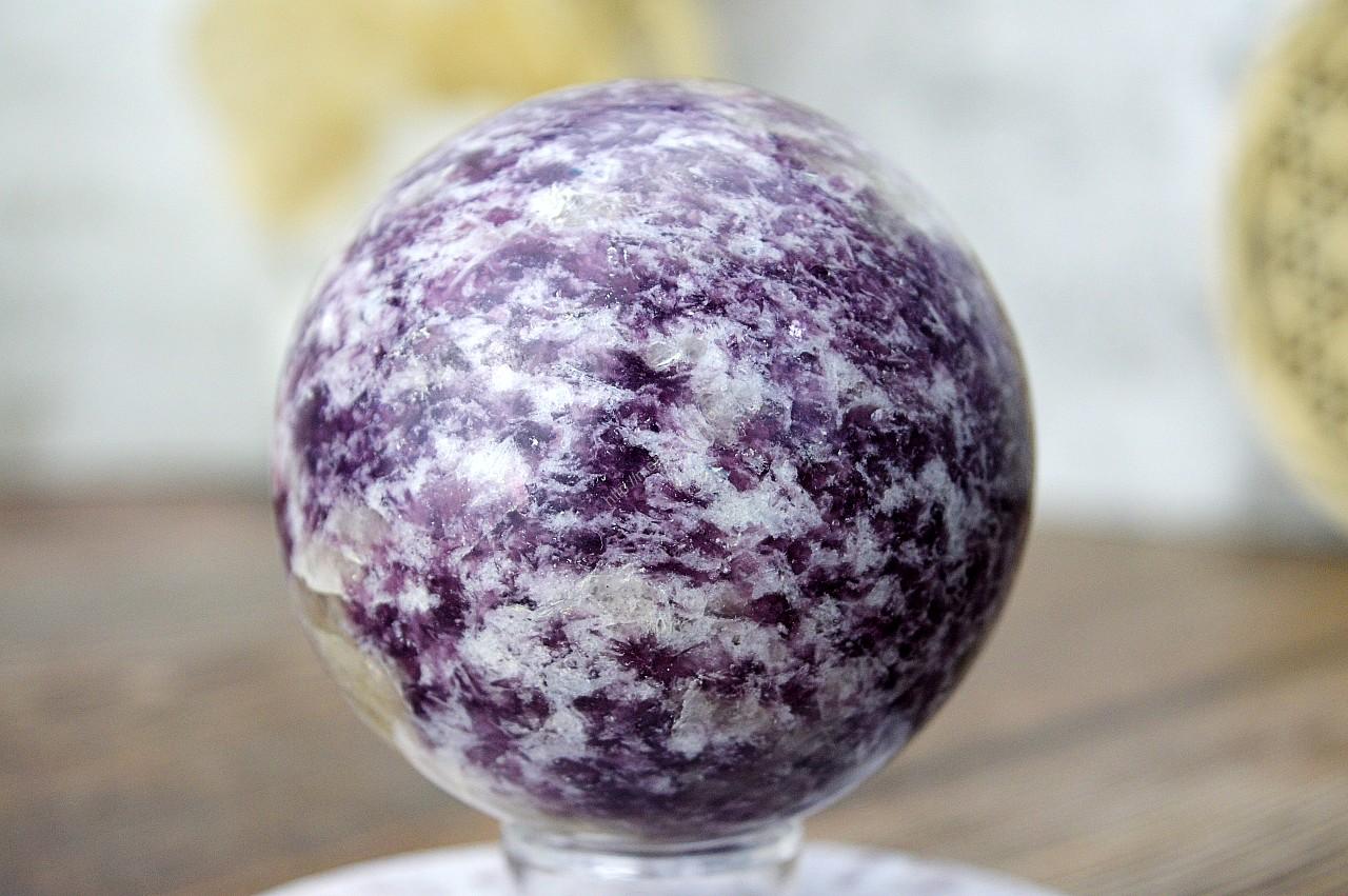 GUĽA LEPIDOLIT#2– Rovnováha, Harmónia, Liečenie Úzkosti a Depresie, Vyrovnáva emócie, Dobrý spánok