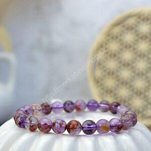 Náramok SUPER 7 - Vyváženie čakier, Duchovné spojenie, Intuícia, Oprostenie, Jasná myseľ