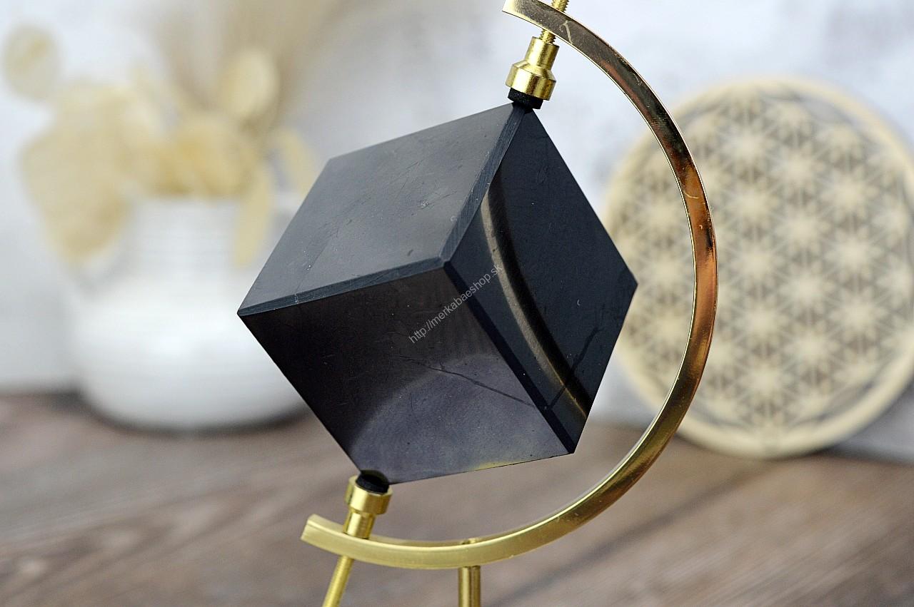 ŠUNGITOVÁ kocka #4– ochranný štít a čistič energie – Obrázok 2