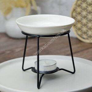 Keramická Aróma Lampa na kovovom podstavci