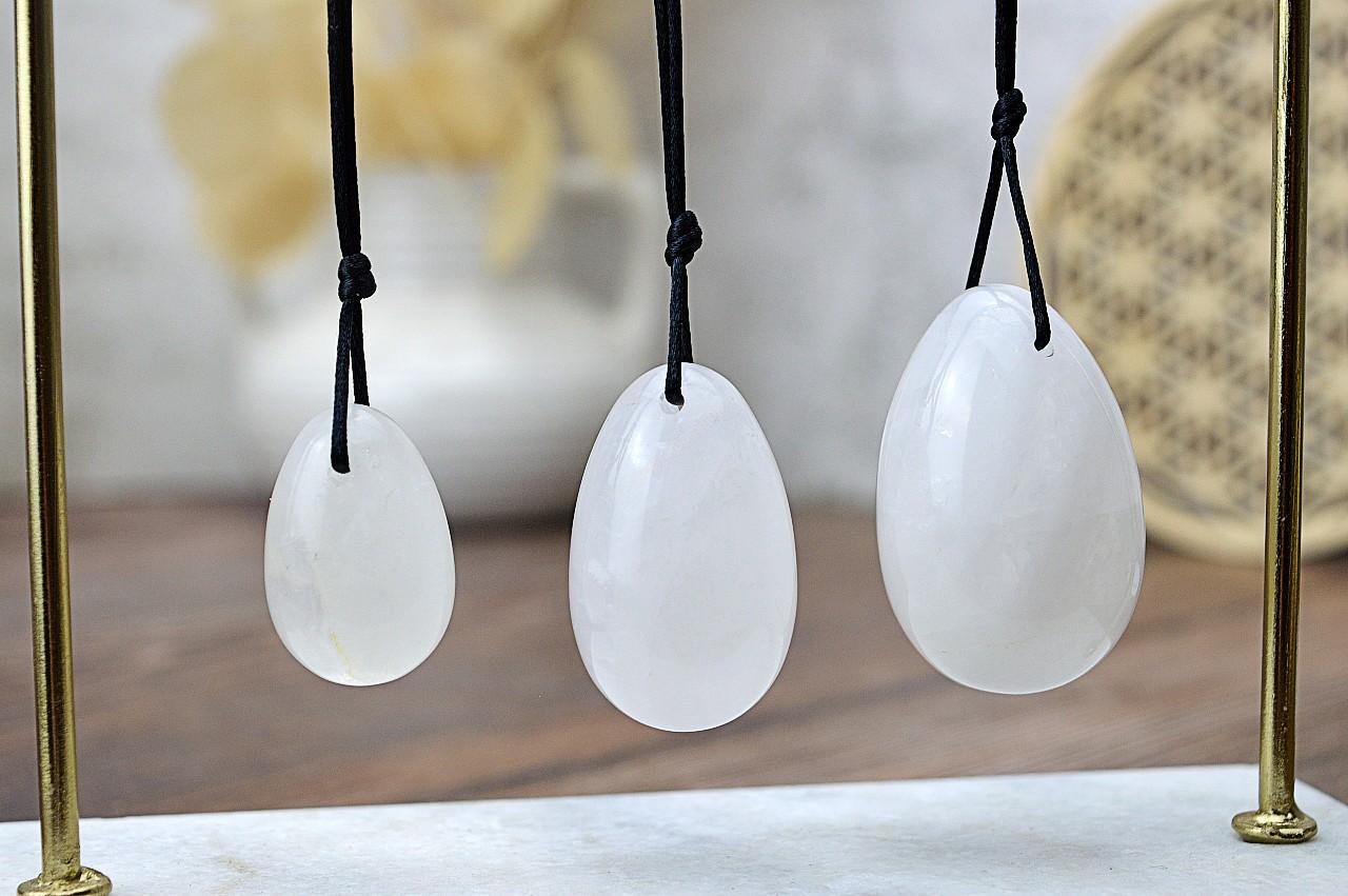 sada YONI vajíčok KRIŠTÁĽ- Energia, Prebudenie Vášne, Vitality, Sebavedomia, Ženskej energie