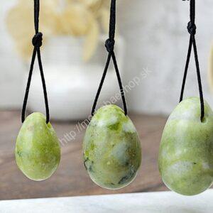 Sada YONI vajíčok NEFRIT/JADE-  Zdravie, Prebudenie Vášne, Vitality, Sebavedomia, Ženskej energie