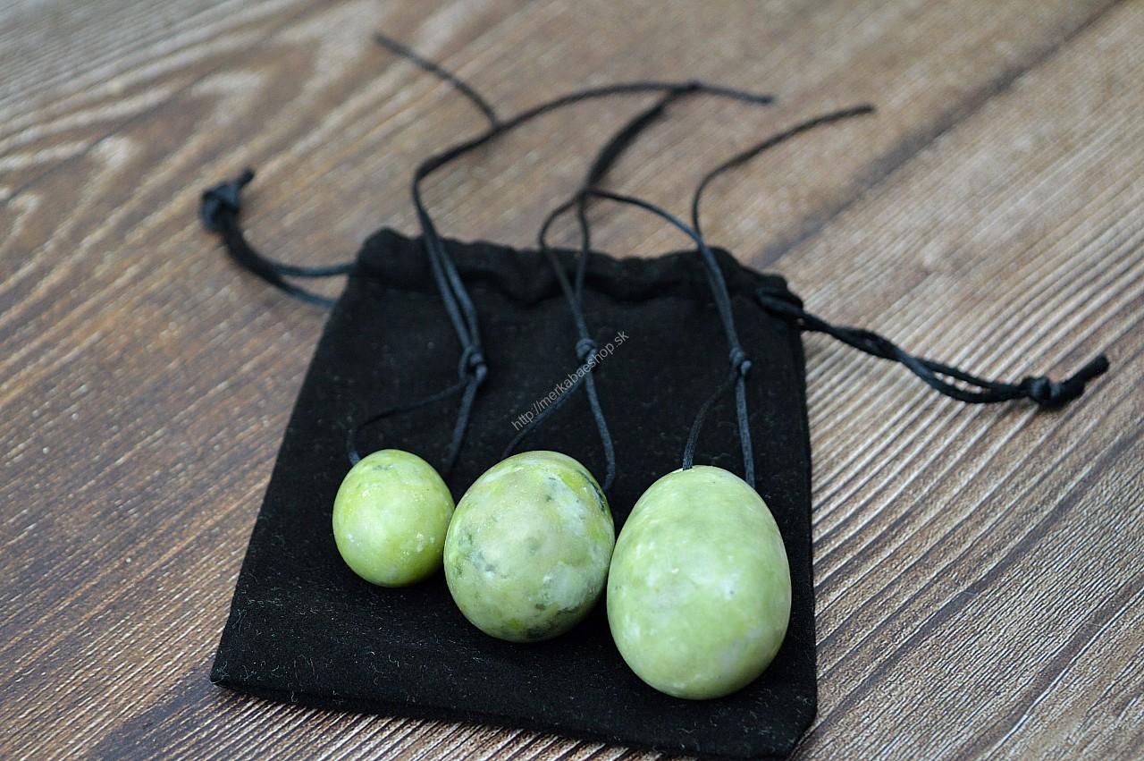 Sada YONI vajíčok NEFRIT/JADE- Zdravie, Prebudenie Vášne, Vitality, Sebavedomia, Ženskej energie – Obrázok 2