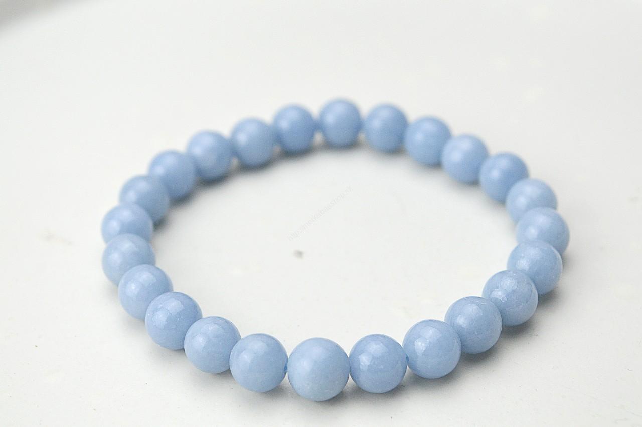 Anjelský náramok ANGELIT 8mm - Mier, Sebavedomie, Znovuzrodenie, objavenie Skrytej sily AAA kvalita – Obrázok 2