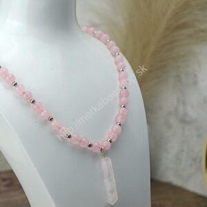 RUŽENÍNOVÝ náhrdelník - Obelisk Lásky