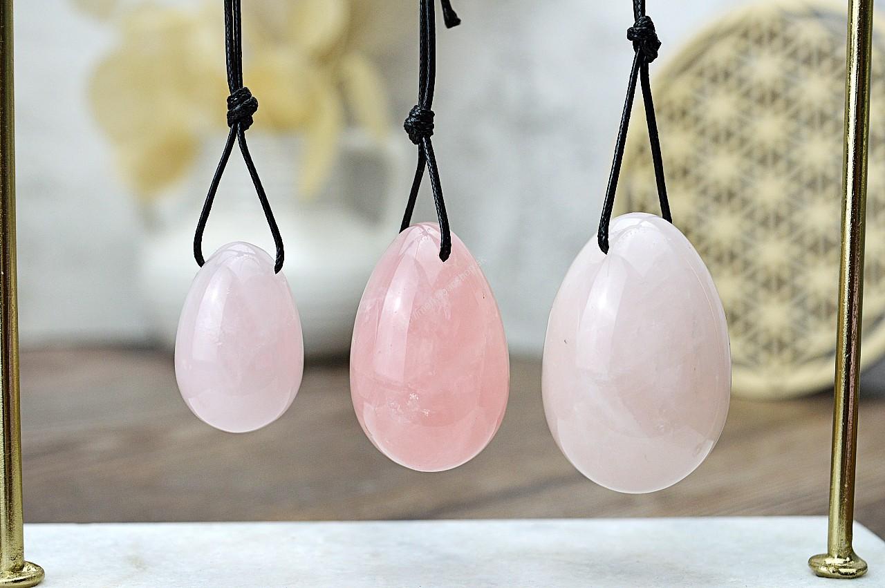 sada YONI vajíčok RUŽENÍN - Energia, Prebudenie Vášne, Vitality, Sebavedomia, Ženskej energie