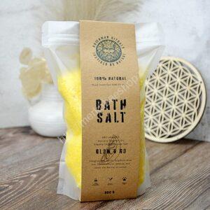 Aromaterapeutická Epsomská Kúpeľová Soľ s vitamínom C a Mandarínkou – Glow & Go / ROZŽIAR SA A ŽI