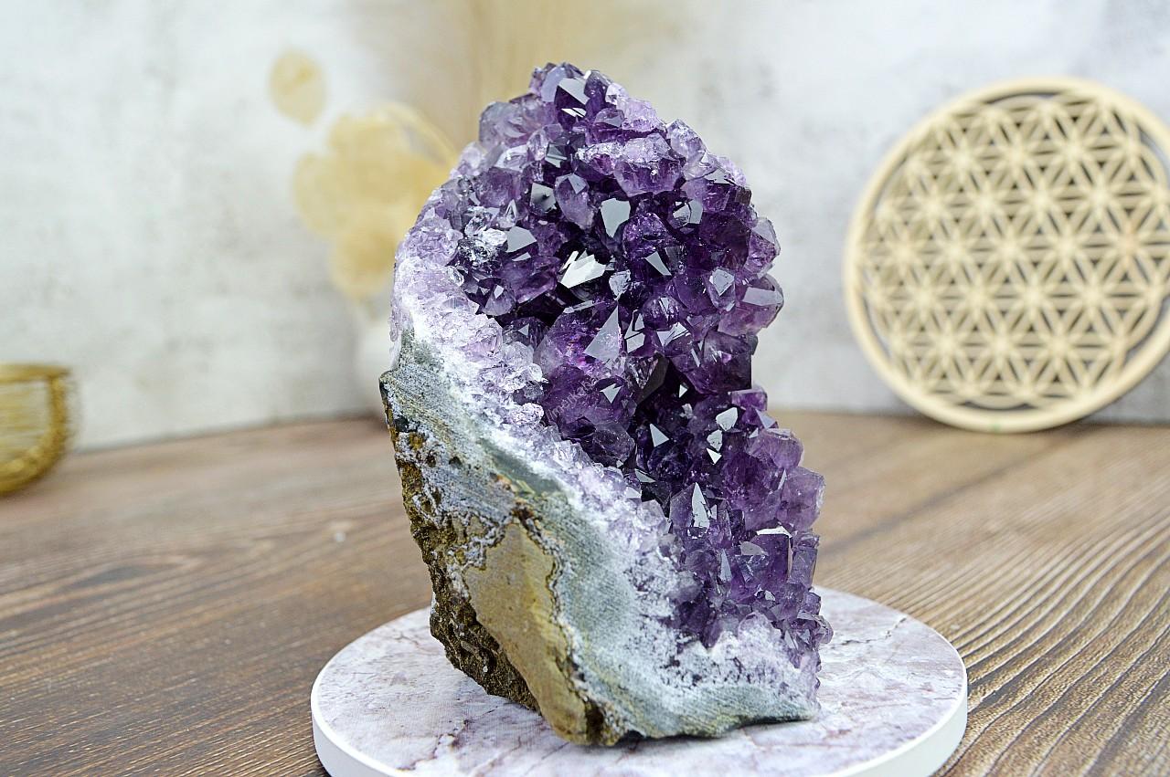 AMETYSTOVÁ drúza #8 Božskosť, Intuícia, Rovnováha, pokojný Spánok – EXTRA KVALITA