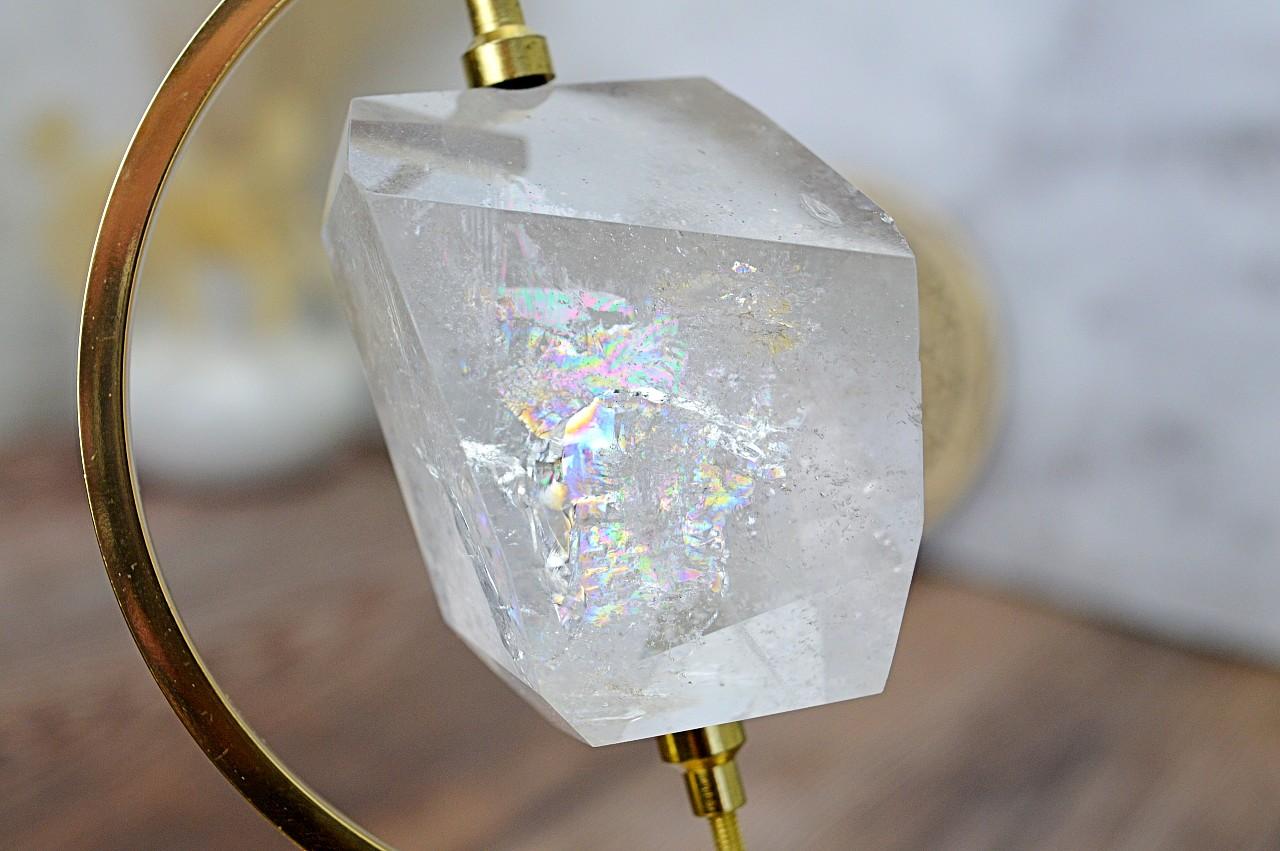 Majster Liečiteľ KRIŠTÁĽ Diamant #4- Svetlo na Zemi, Manifestovanie, Sila, Energia, Ochrana, Extra Kvalita