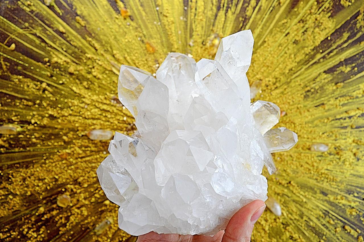 Vysoko-vibračná LEMURIANSKA KRIŠTÁĽOVÁ Drúza #4 - SRDCE LEMURIE – Obrázok 2