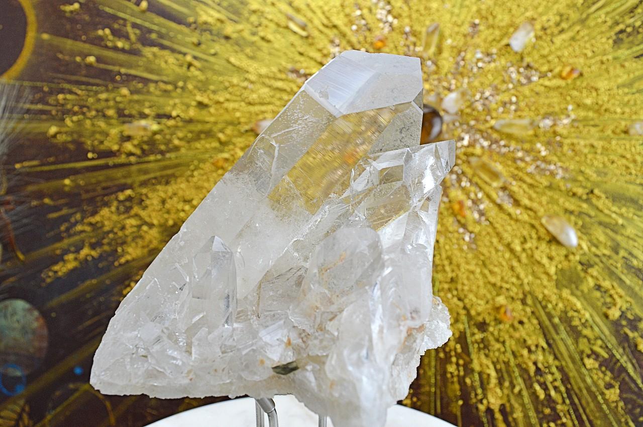 Vysoko-vibračná LEMURIANSKA KRIŠTÁĽOVÁ DOW Drúza #5 - KLENOT KRISTOVEJ SILY