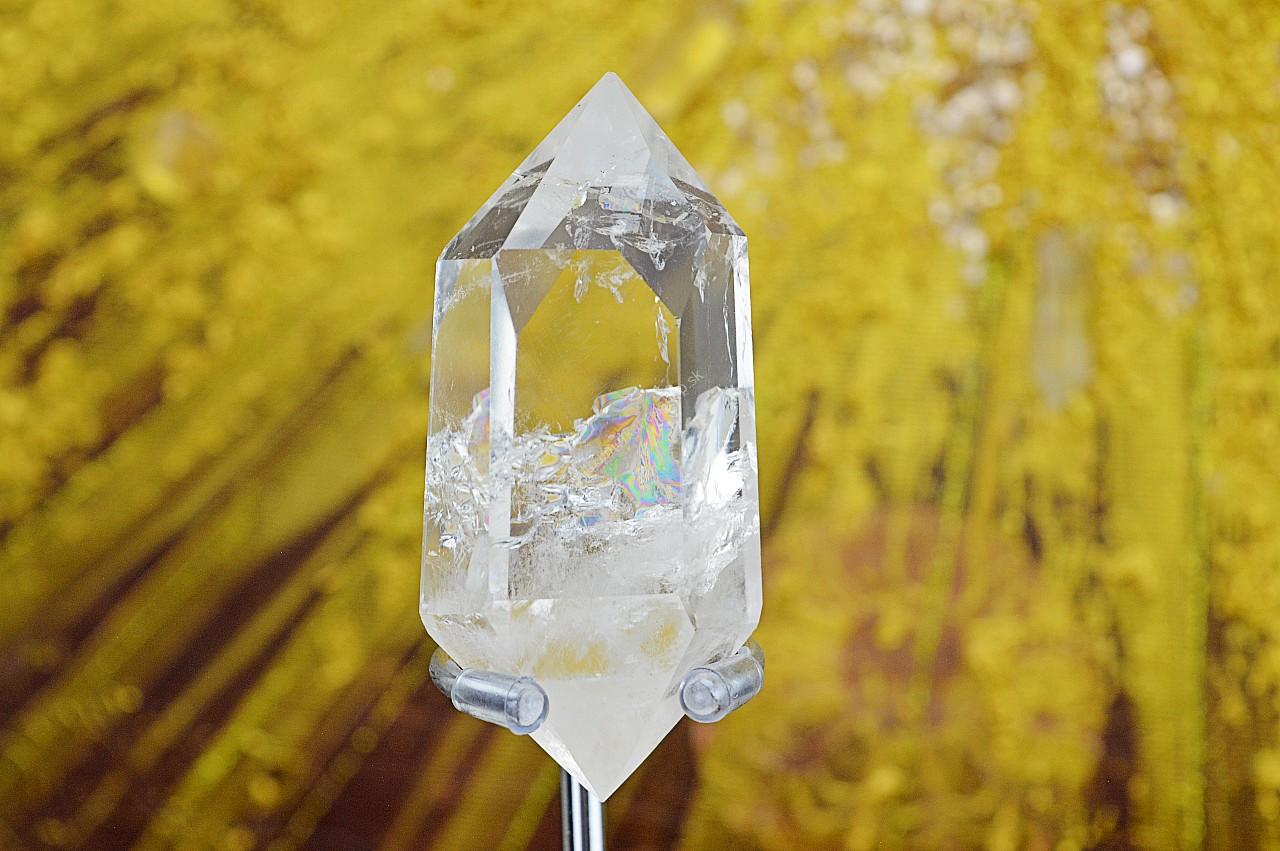 Obojstranný KRIŠTÁĽOVÝ generátor/obelisk OKNO do Duše #6 AAA Kvalita