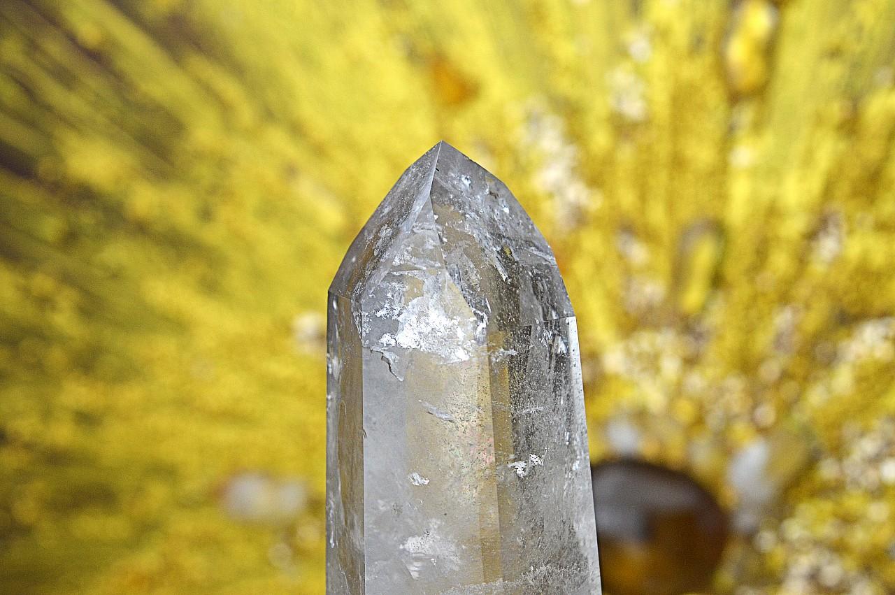 Zbierkový DOW KRIŠTÁĽOVÝ obelisk KRISTOVEHO VEDOMIA s Dúhami #1 - 29,5cm EXTRA KVALITA – Obrázok 5