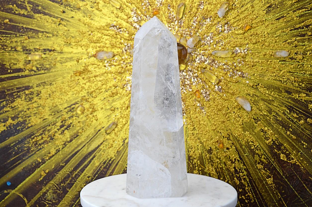 Zbierkový DOW KRIŠTÁĽOVÝ obelisk KRISTOVEHO VEDOMIA s Dúhami #15 EXTRA KVALITA – Obrázok 4