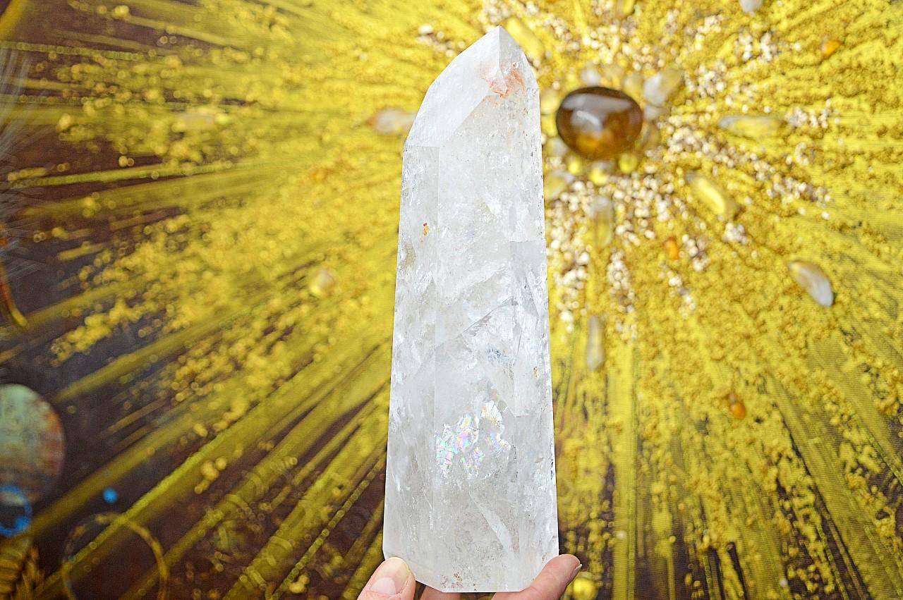 Zbierkový DOW KRIŠTÁĽOVÝ obelisk KRISTOVEHO VEDOMIA s Dúhami #39 EXTRA KVALITA – Obrázok 4