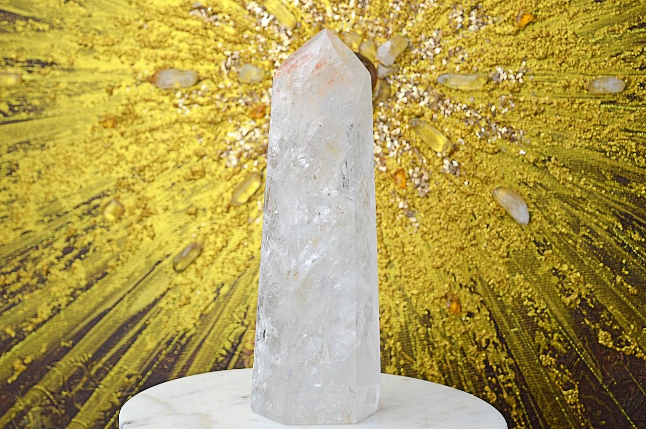 Zbierkový DOW KRIŠTÁĽOVÝ obelisk KRISTOVEHO VEDOMIA s Dúhami #39 EXTRA KVALITA – Obrázok 3