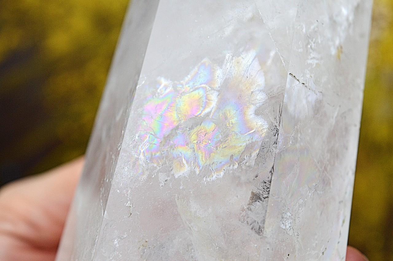 Zbierkový DOW KRIŠTÁĽOVÝ obelisk KRISTOVEHO VEDOMIA s Dúhami #39 EXTRA KVALITA – Obrázok 6