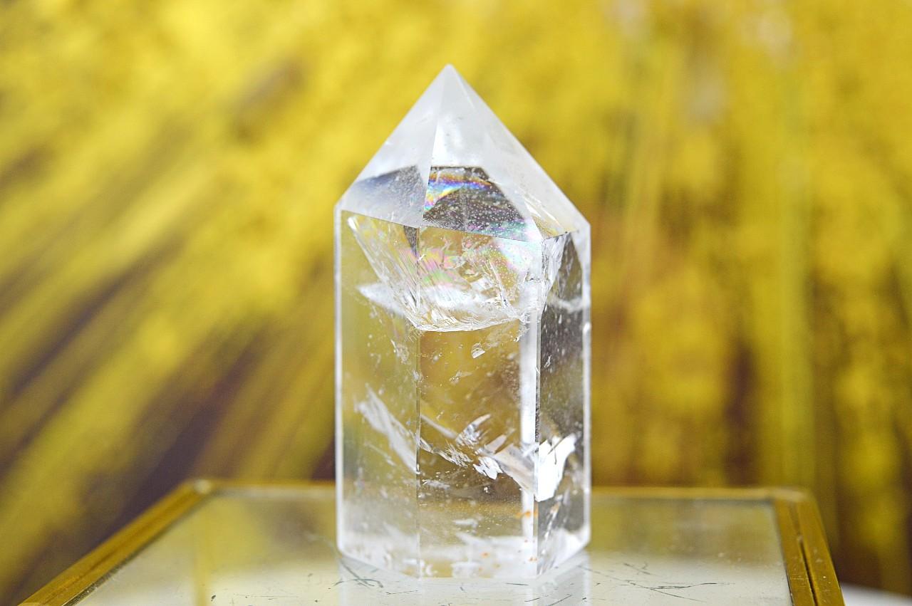 KRIŠTÁĽOVÝ OBELISK - Kryštál OKNO #2 – Svetlo na Zemi, Manifestovanie, Sila, Energia, Ochrana – Extra Kvalita-