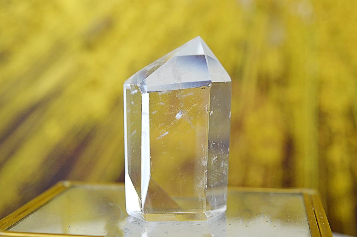 KRIŠTÁĽOVÝ OBELISK #21 - Svetlo na Zemi, Manifestovanie, Sila, Energia, Ochrana - Extra Kvalita-