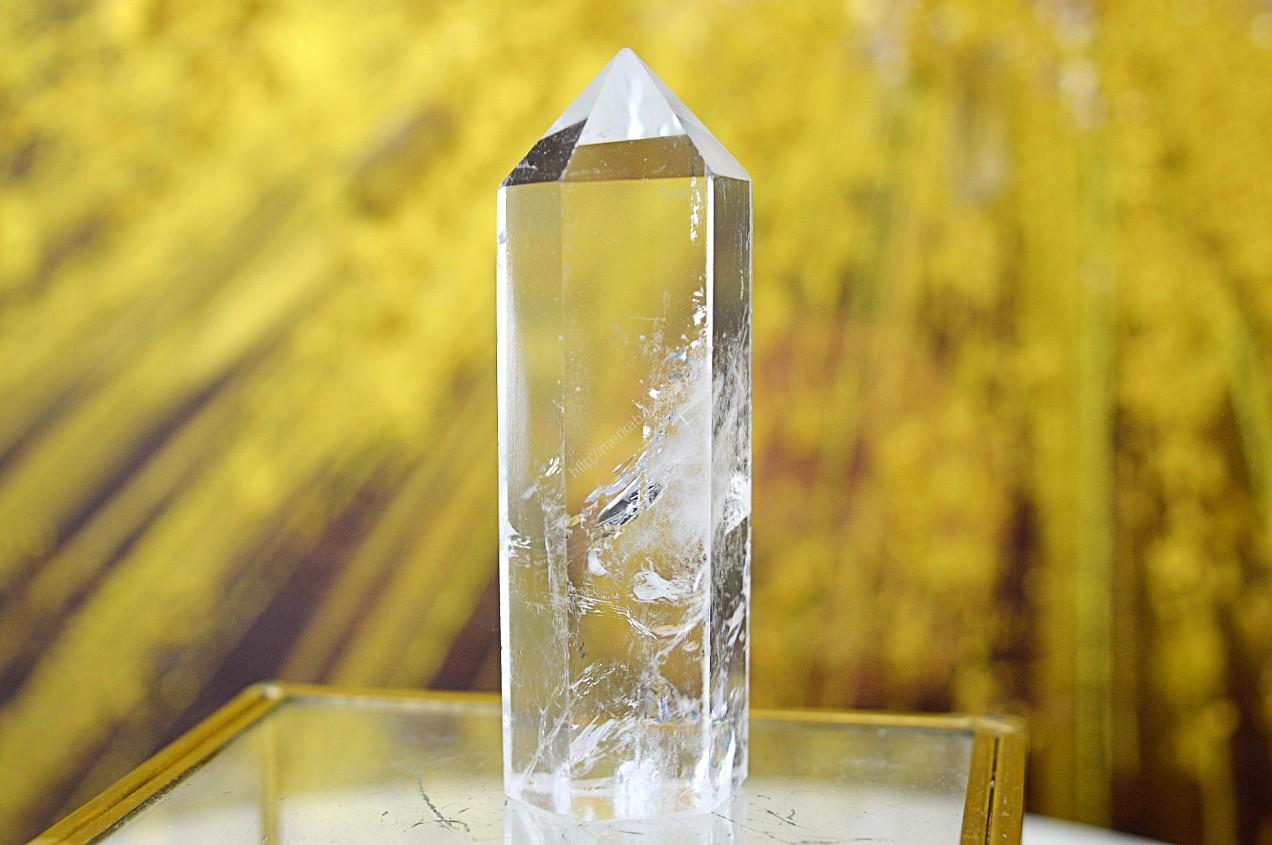 KRIŠTÁĽOVÝ OBELISK #7 - Svetlo na Zemi, Manifestovanie, Sila, Energia, Ochrana - Extra Kvalita-