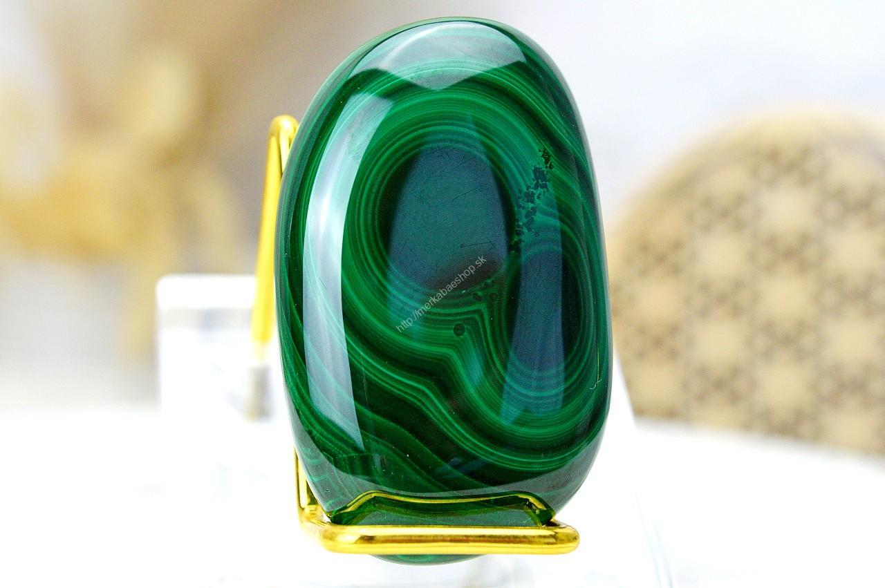 MALACHIT "MYDLO" #1- Pohlcuje negatívne Energie, Čistí Čakry, Otvára srdce, Ochrana, Premena - Extra Kvalita