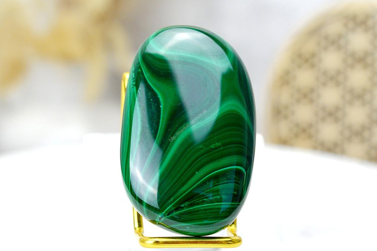 MALACHIT "MYDLO" #1- Pohlcuje negatívne Energie, Čistí Čakry, Otvára srdce, Ochrana, Premena - Extra Kvalita – Obrázok 2