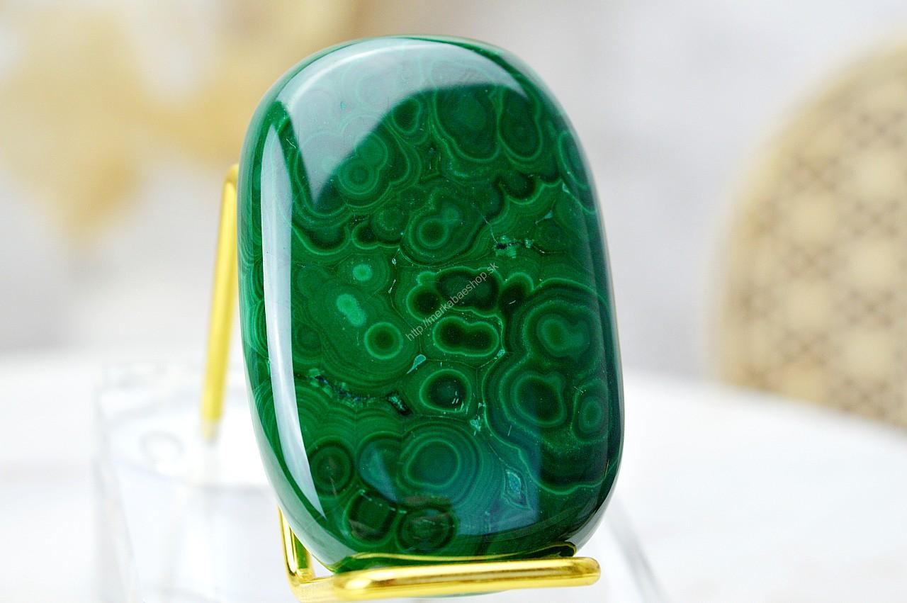 MALACHIT "MYDLO" #2- Pohlcuje negatívne Energie, Čistí Čakry, Otvára srdce, Ochrana, Premena - Extra Kvalita – Obrázok 2