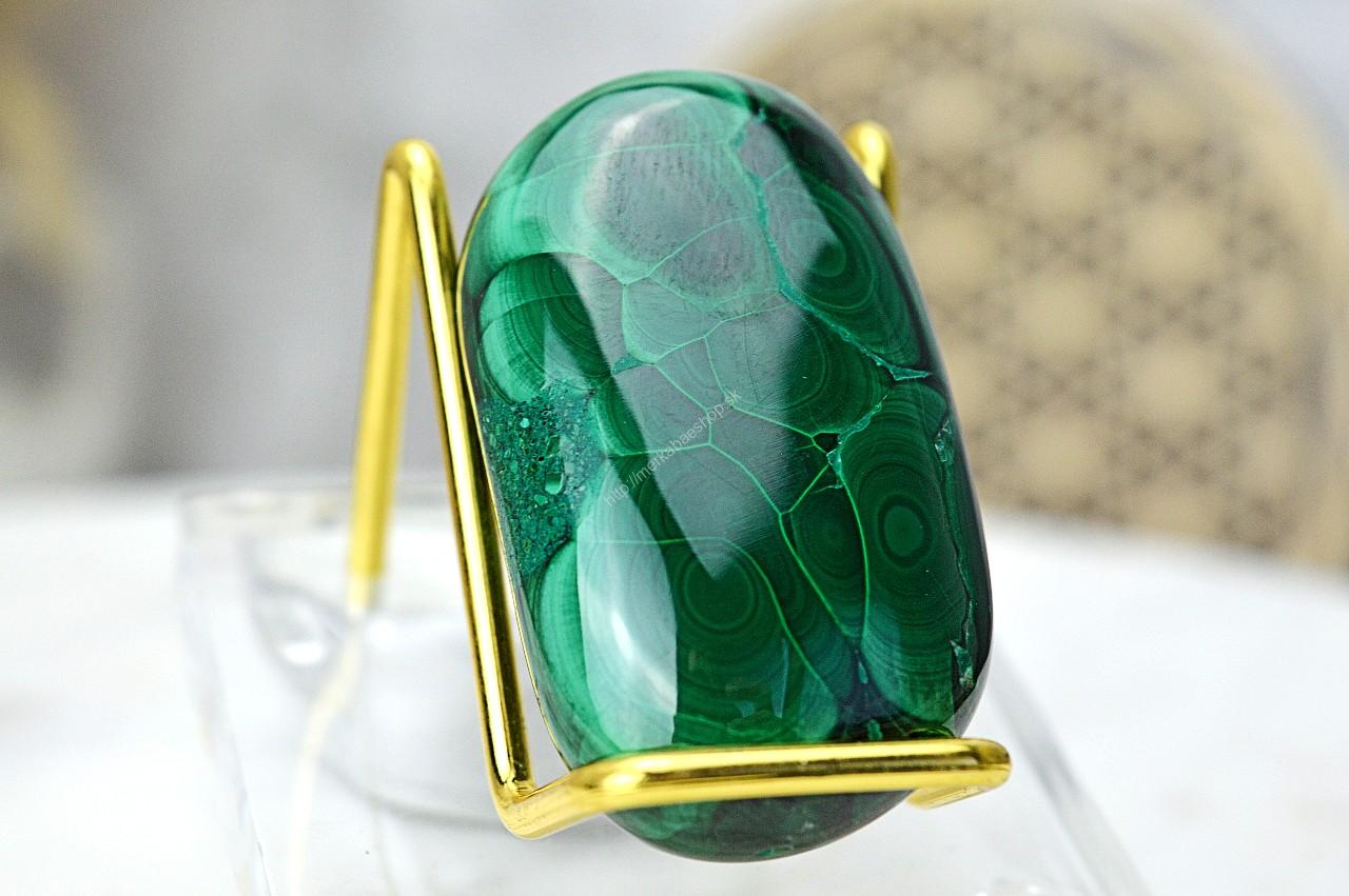 MALACHIT "MYDLO" #3- Pohlcuje negatívne Energie, Čistí Čakry, Otvára srdce, Ochrana, Premena - Extra Kvalita