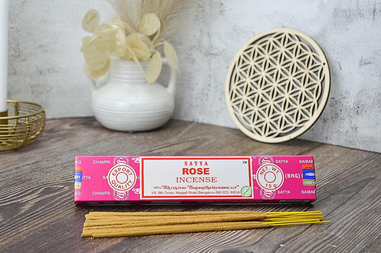 Vonné tyčinky SATYA - RUŽA / Rose