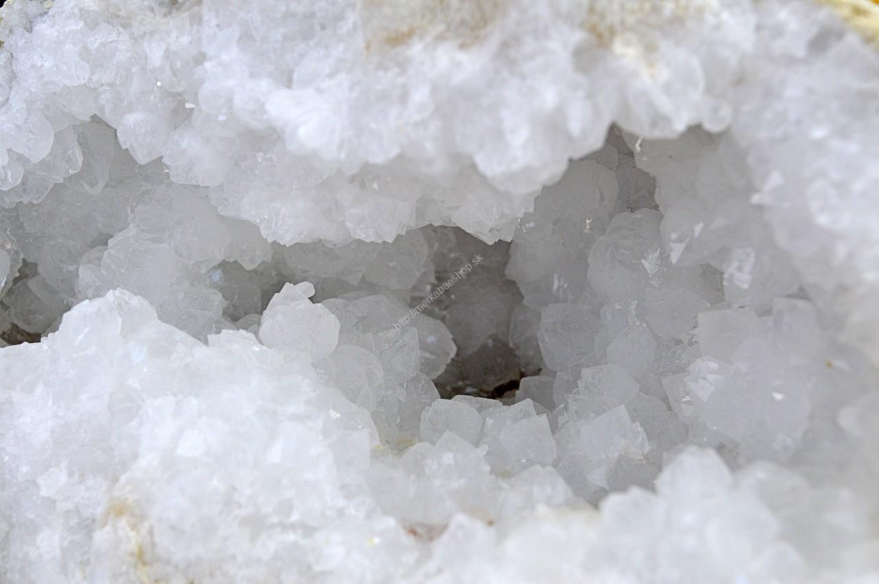 KRIŠTÁĽOVÁ geóda #3 - 3,31 kg - Svetlo na Zemi, Manifestovanie, Sila, Energia, Ochrana – Extra Kvalita-