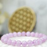 náramok KUNZIT AAA Kvalita - Bezpodmienečná Božská láska, Liečenie traumy, Emocionálne liečenie, Ochrana Aury, Vysoké Vibrácie