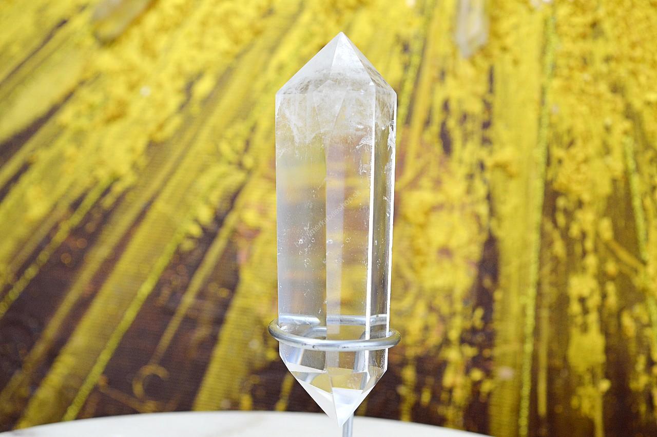 Obojstranný KRIŠTÁĽOVÝ Obelisk - Balans Čakier #1 AAA Kvalita