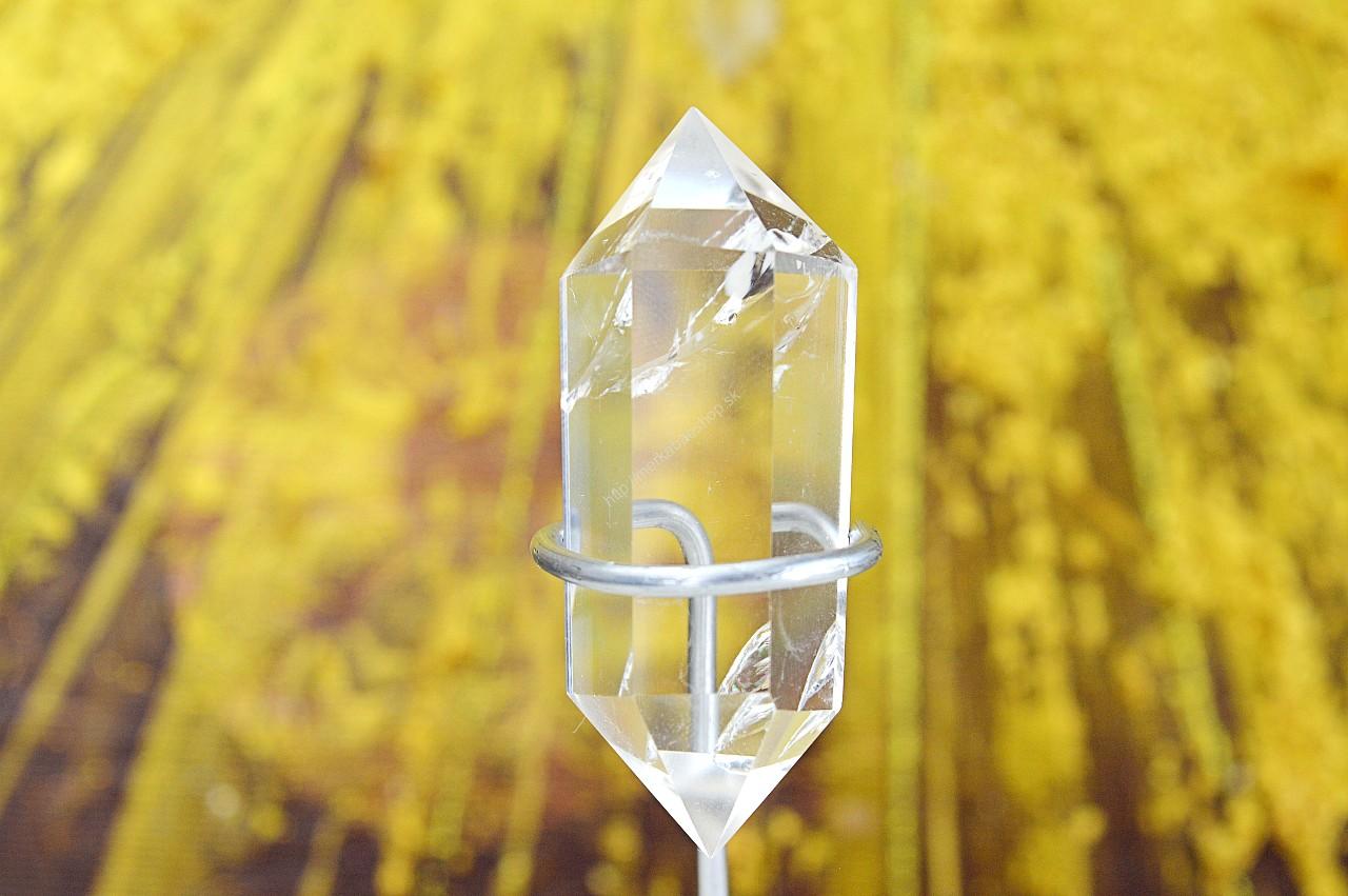 Obojstranný KRIŠTÁĽOVÝ Obelisk - Balans Čakier #7 AAA Kvalita