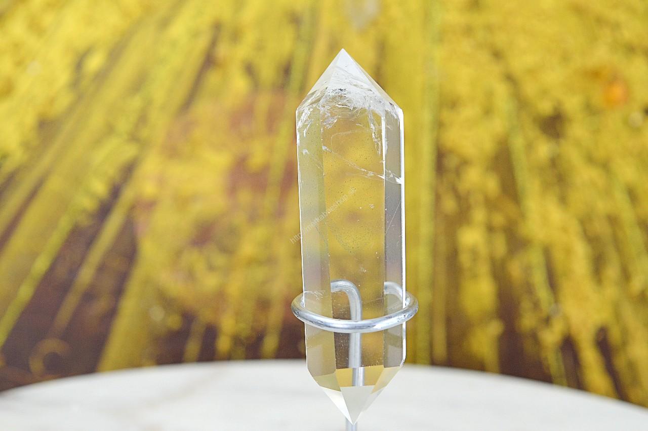 Obojstranný KRIŠTÁĽOVÝ Obelisk - Balans Čakier #9 AAA Kvalita