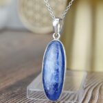 Strieborný prívesok KYANIT Disten Ag925 #1 – Duchovné vedenie, pozitívne myslenie, komunikácia, meditácia